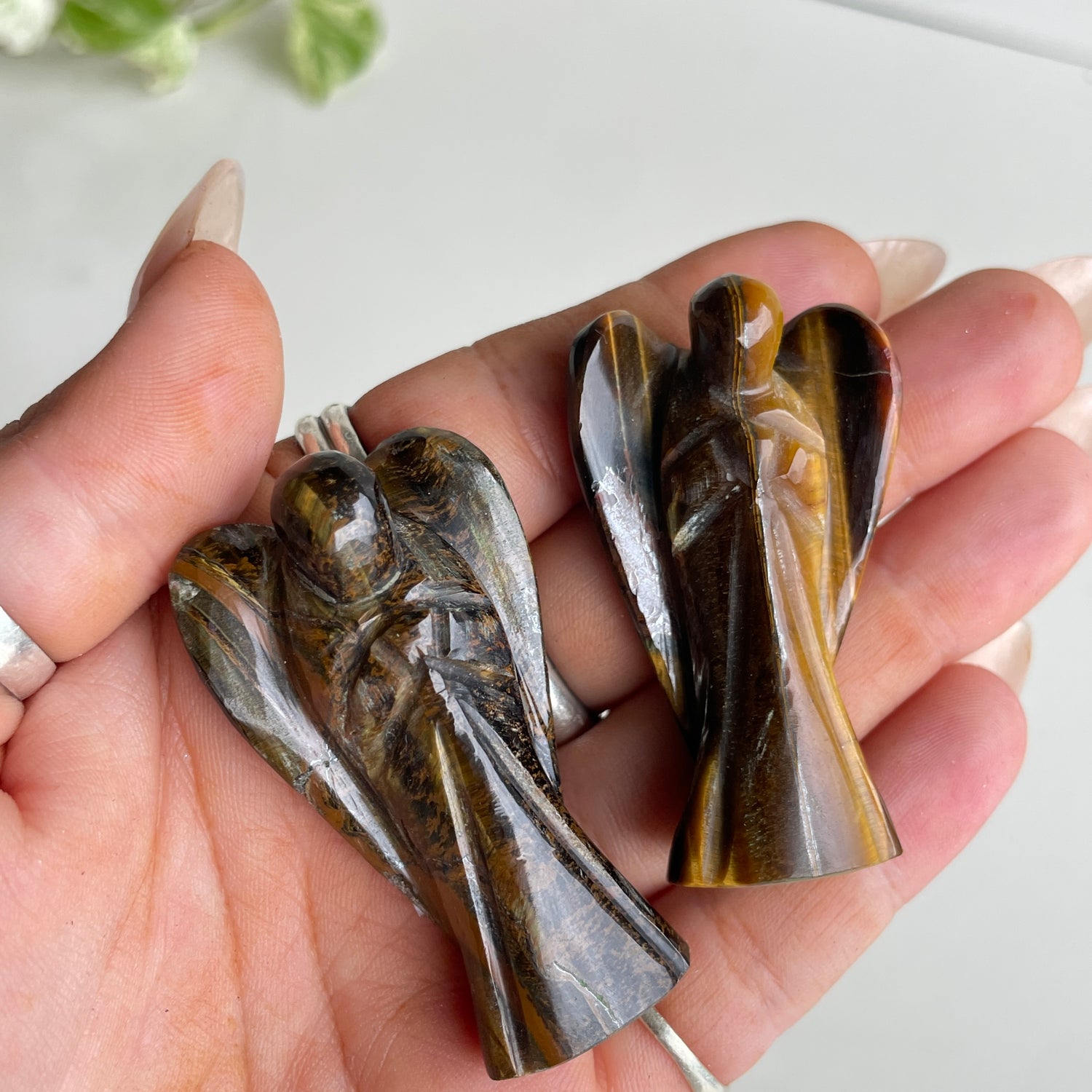Tigers Eye Angel 5cm
