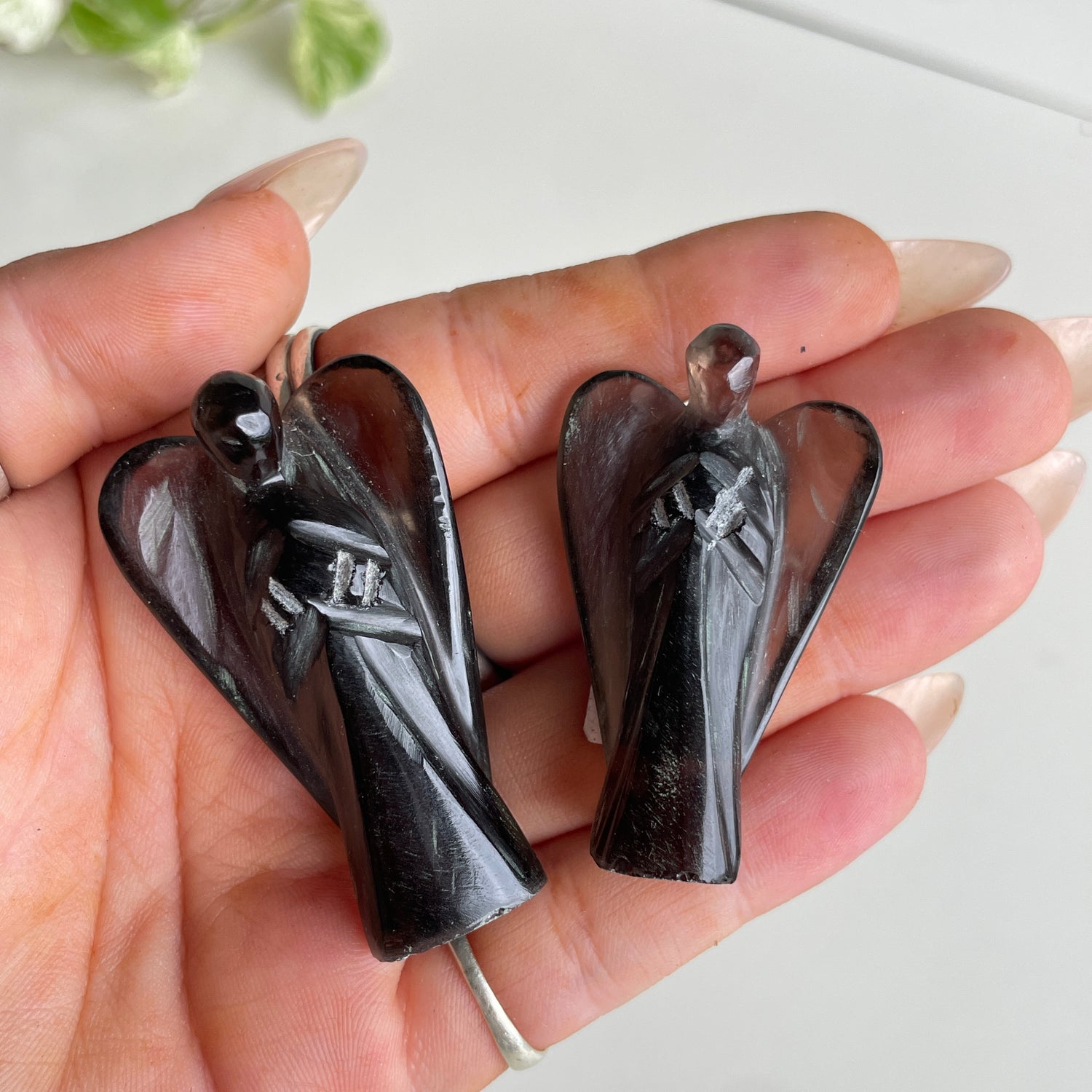 Smoky Quartz Angel 5cm