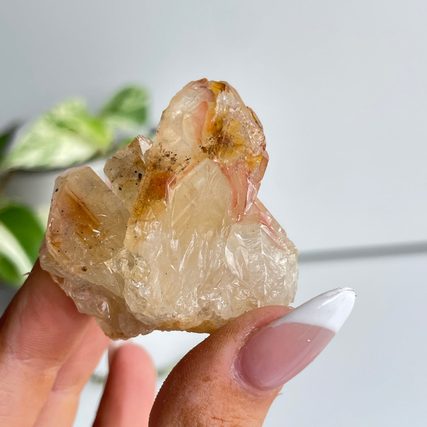 Limonite Quartz Cluster 36g