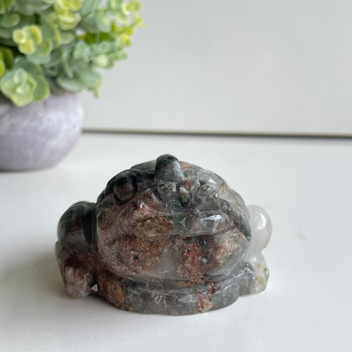 Lodolite Money Frog 9.4cm