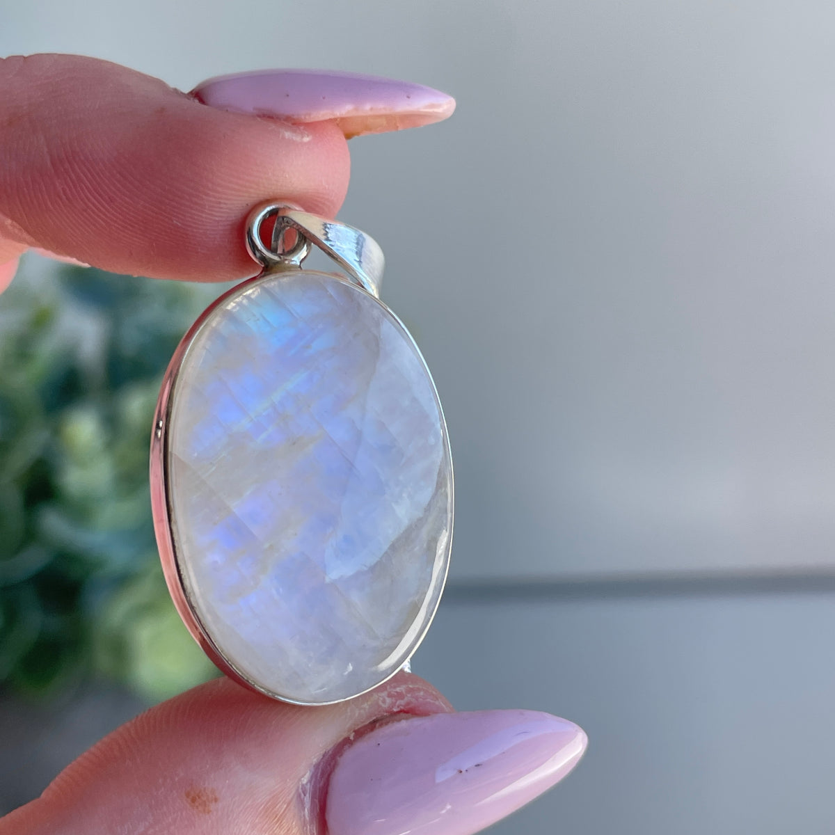 Moonstone Oval Pendant