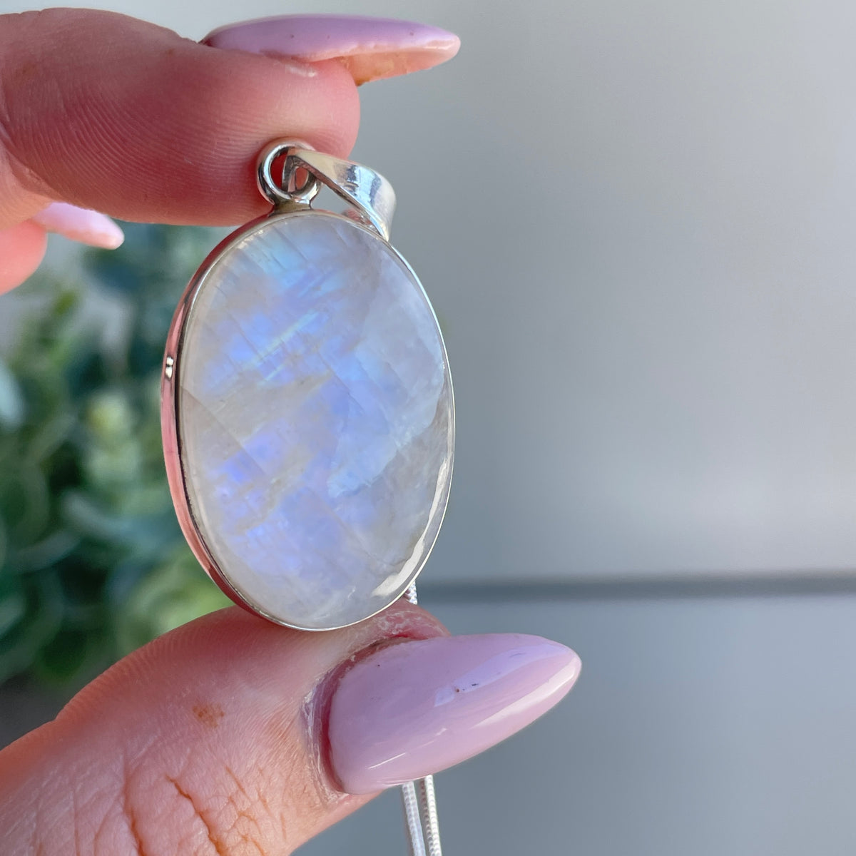 Moonstone Oval Pendant