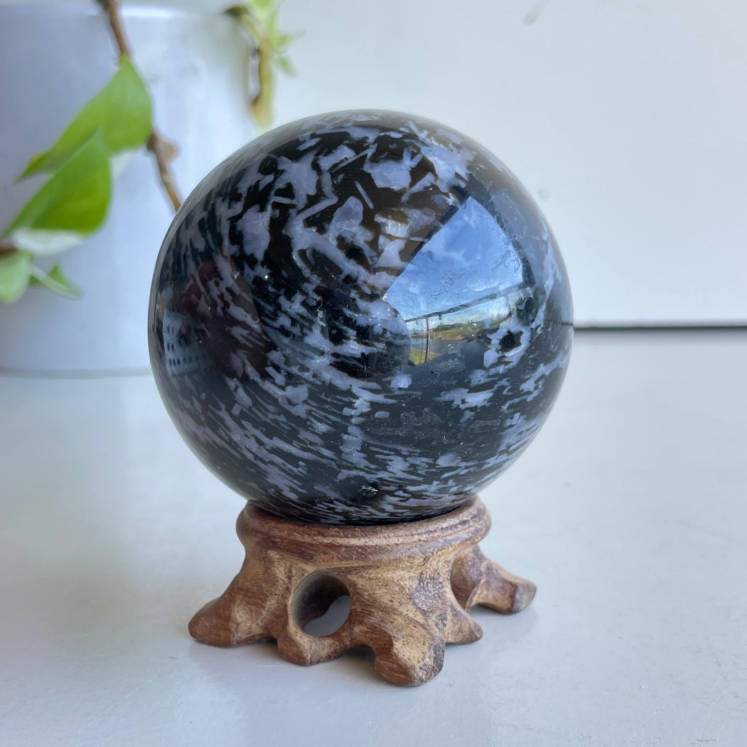 Merlinite Sphere 7cm