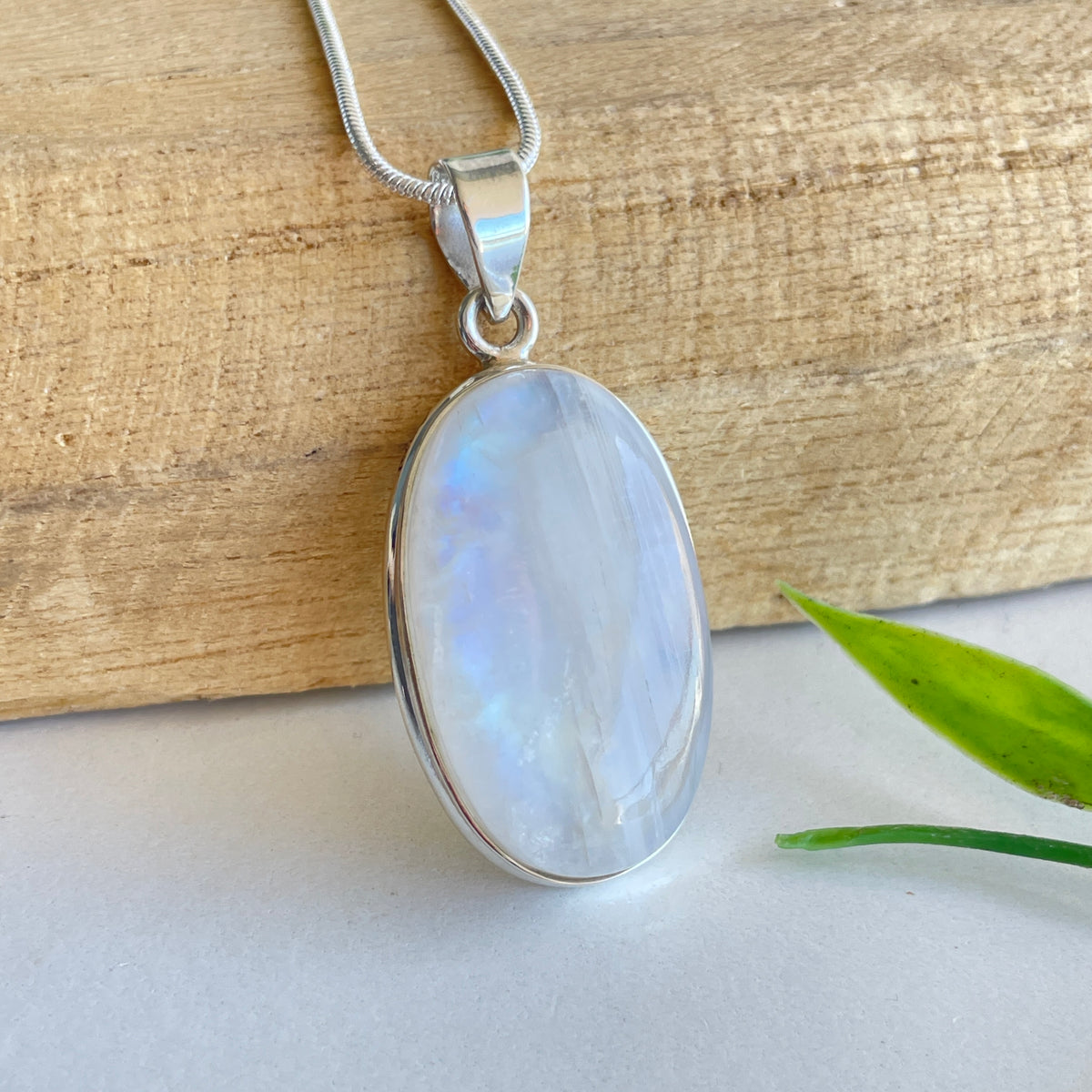Moonstone Oval Pendant