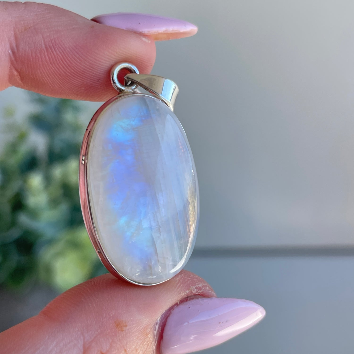 Moonstone Oval Pendant