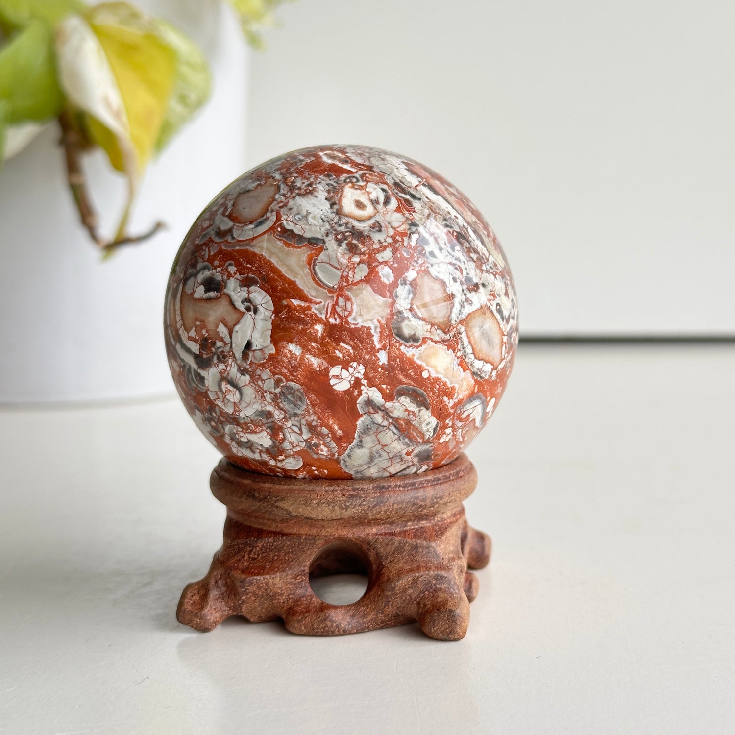 Money Agate Sphere 6.3cm