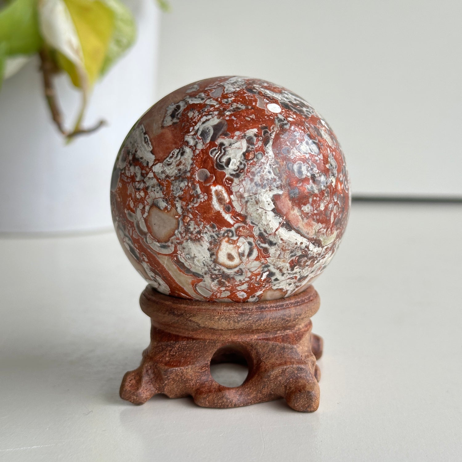 Money Agate Sphere 6.3cm