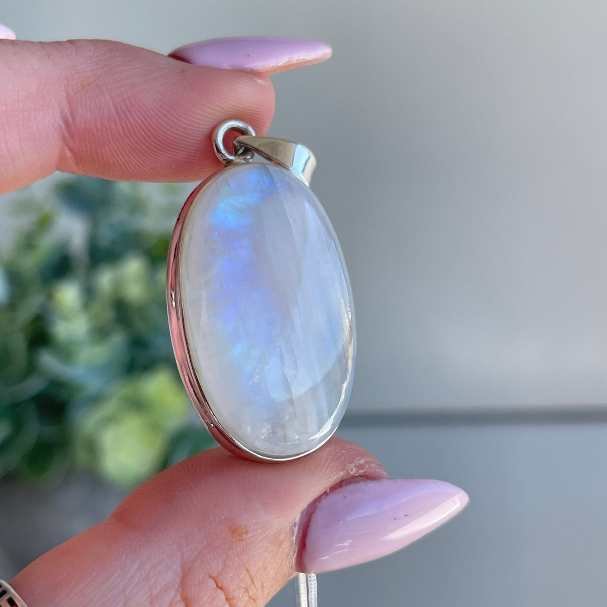 Moonstone Oval Pendant