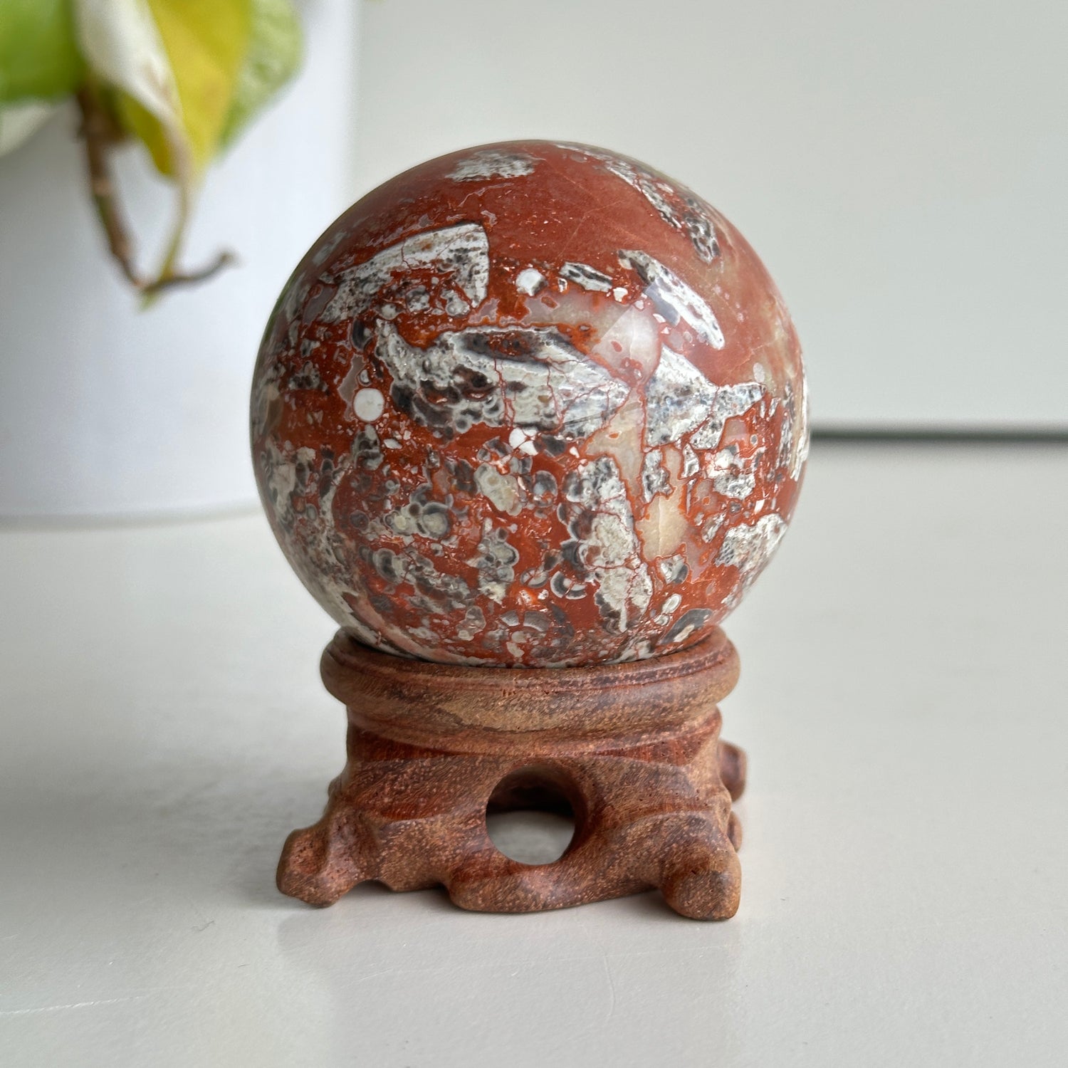 Money Agate Sphere 6.3cm