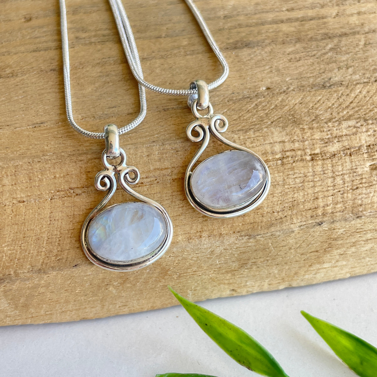 Moonstone Oval Pendant