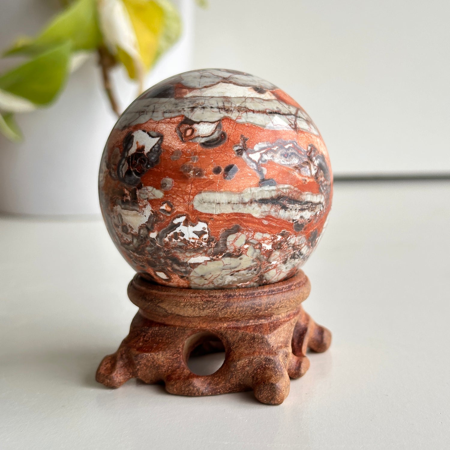 Money Agate Sphere 6.1cm