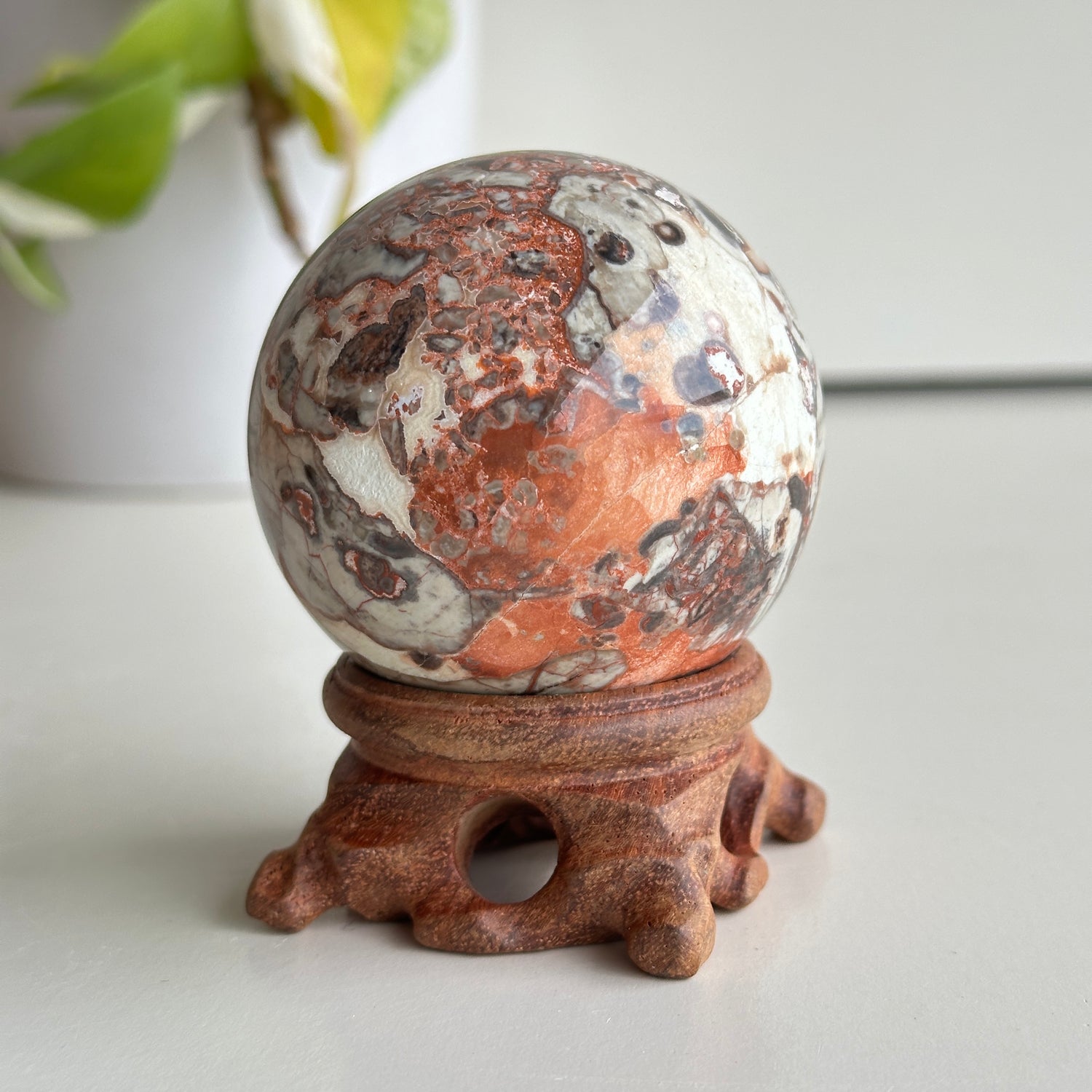 Money Agate Sphere 6.1cm
