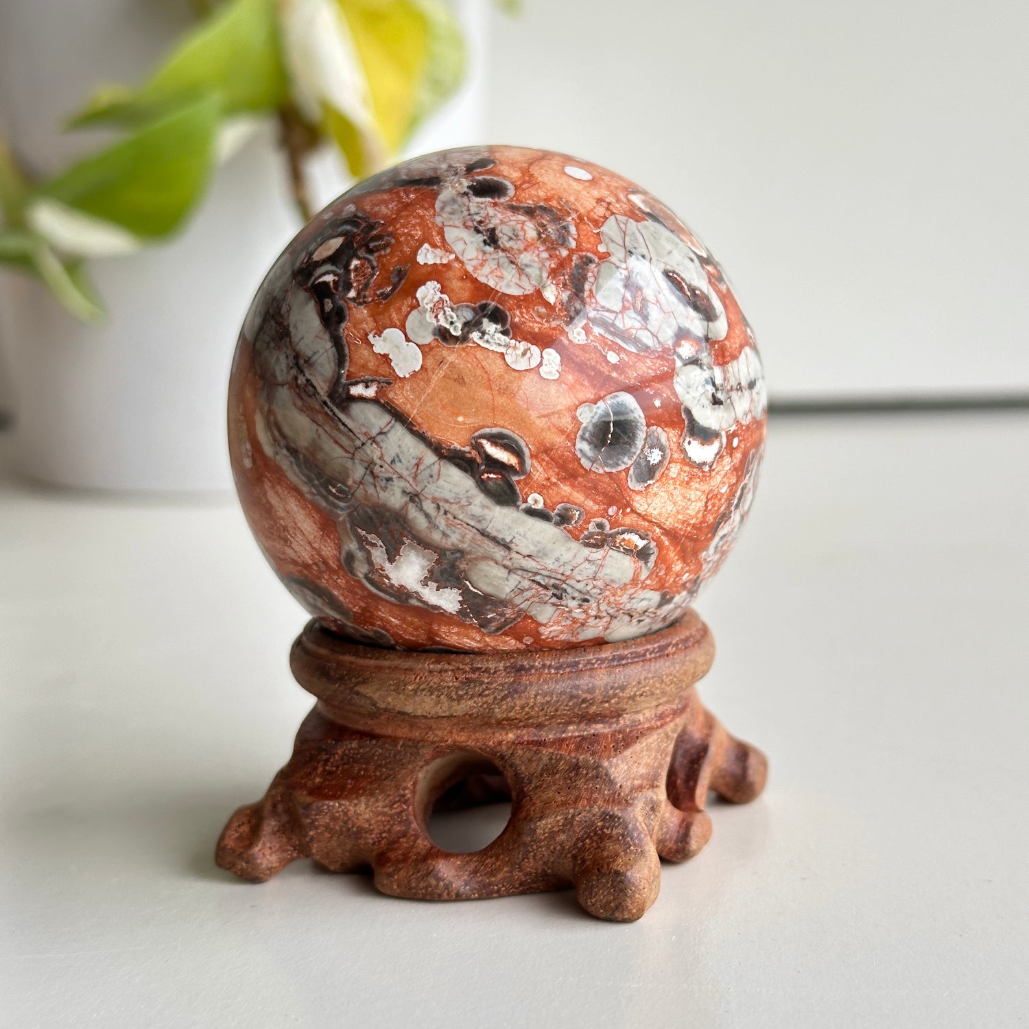 Money Agate Sphere 6.1cm