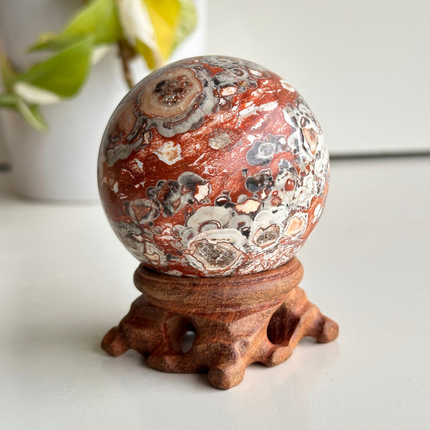 Money Agate Sphere 6.5cm