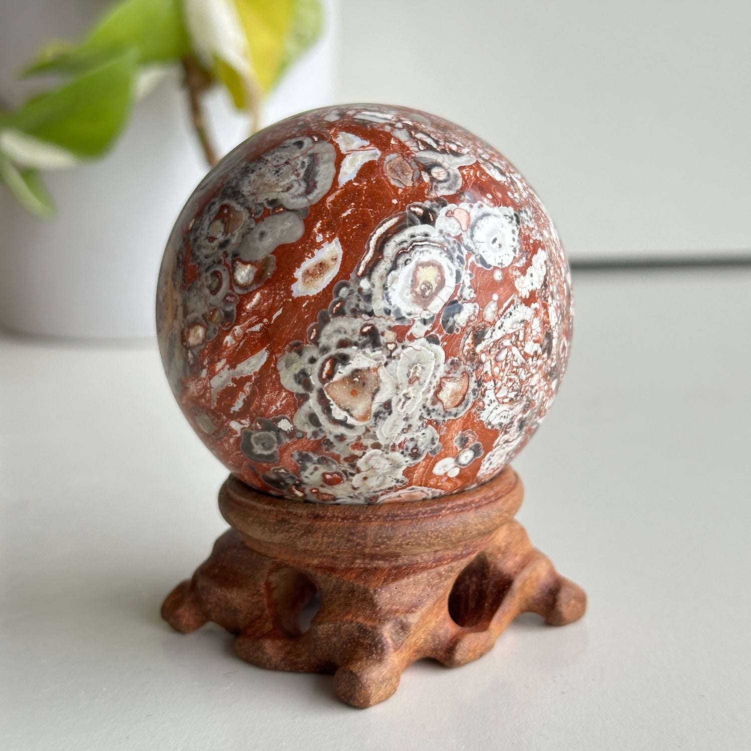 Money Agate Sphere 6.5cm