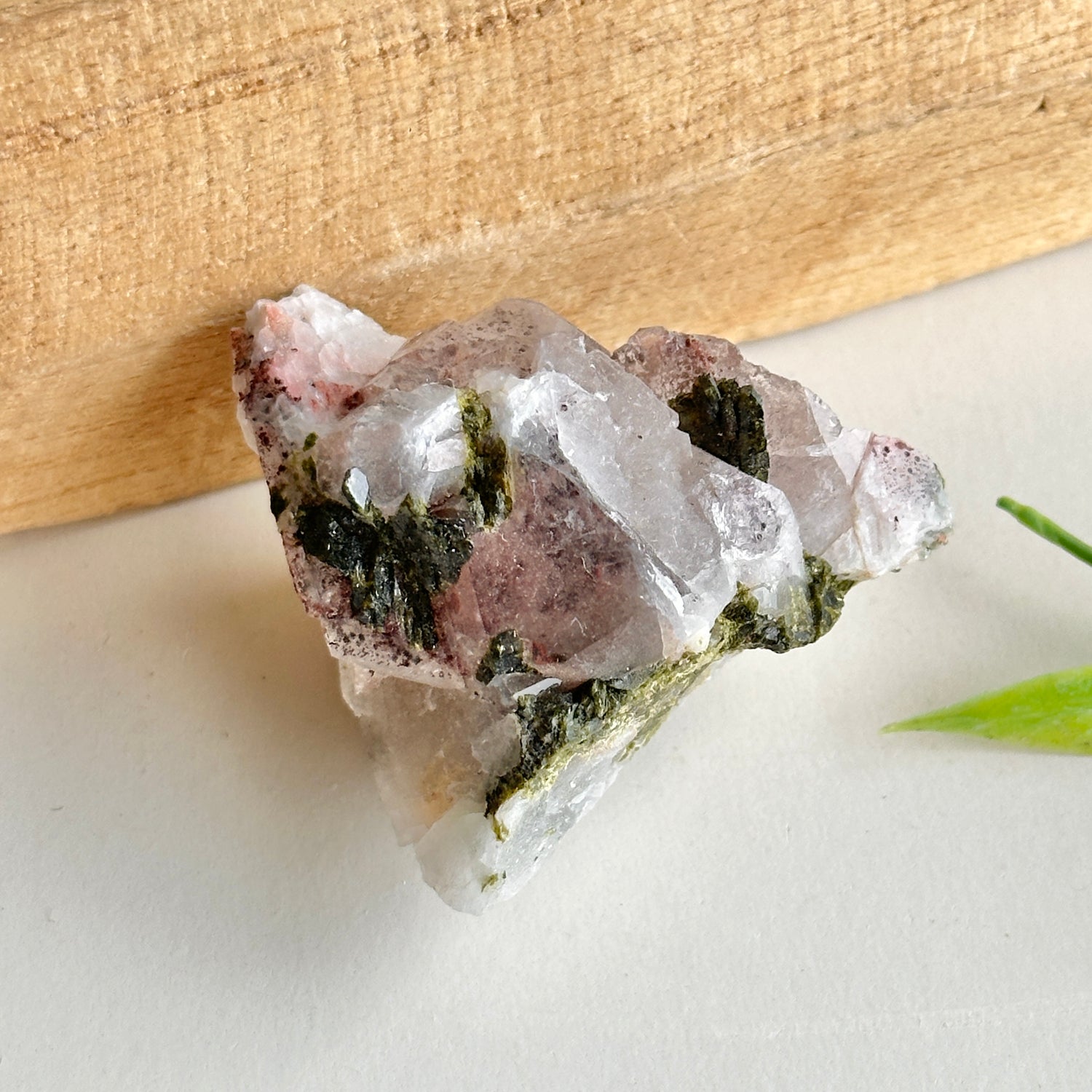 Epidote & Quartz Cluster 32g