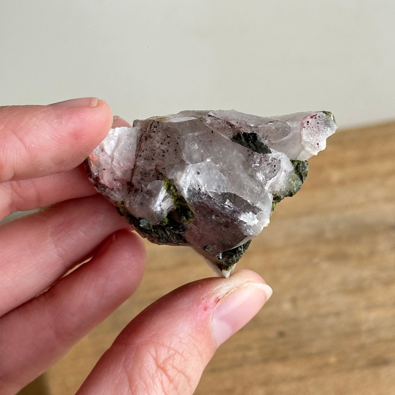 Epidote & Quartz Cluster 32g