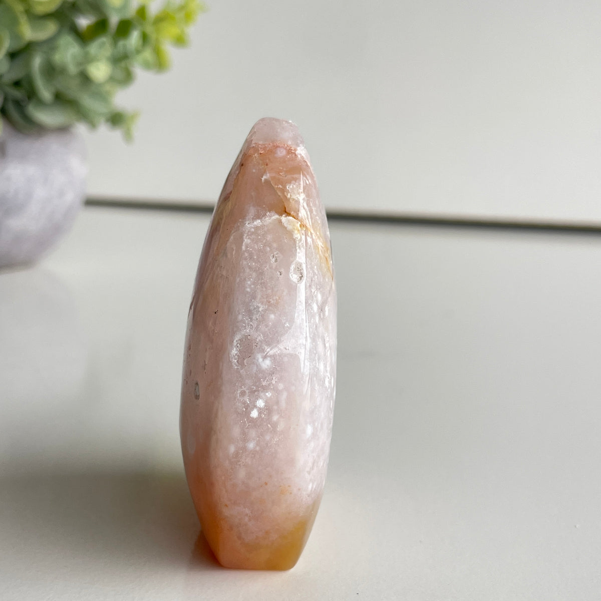 Flower Agate Flame 7.2cm