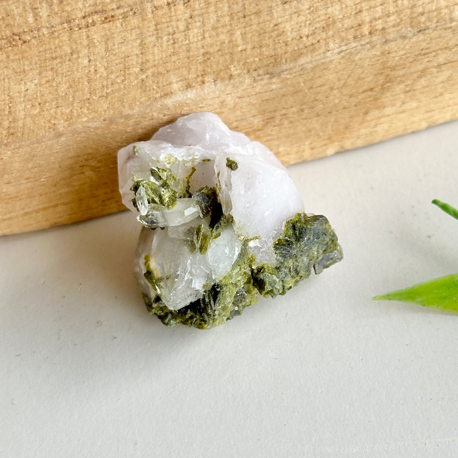 Epidote & Quartz Cluster 16g