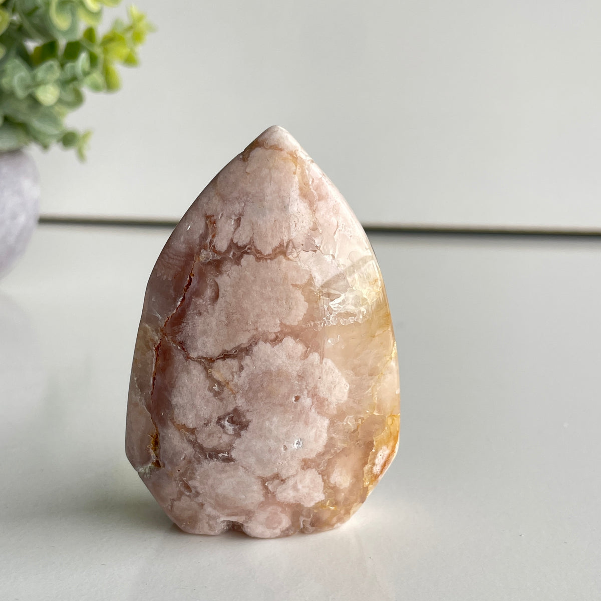 Flower Agate Flame 7.5cm