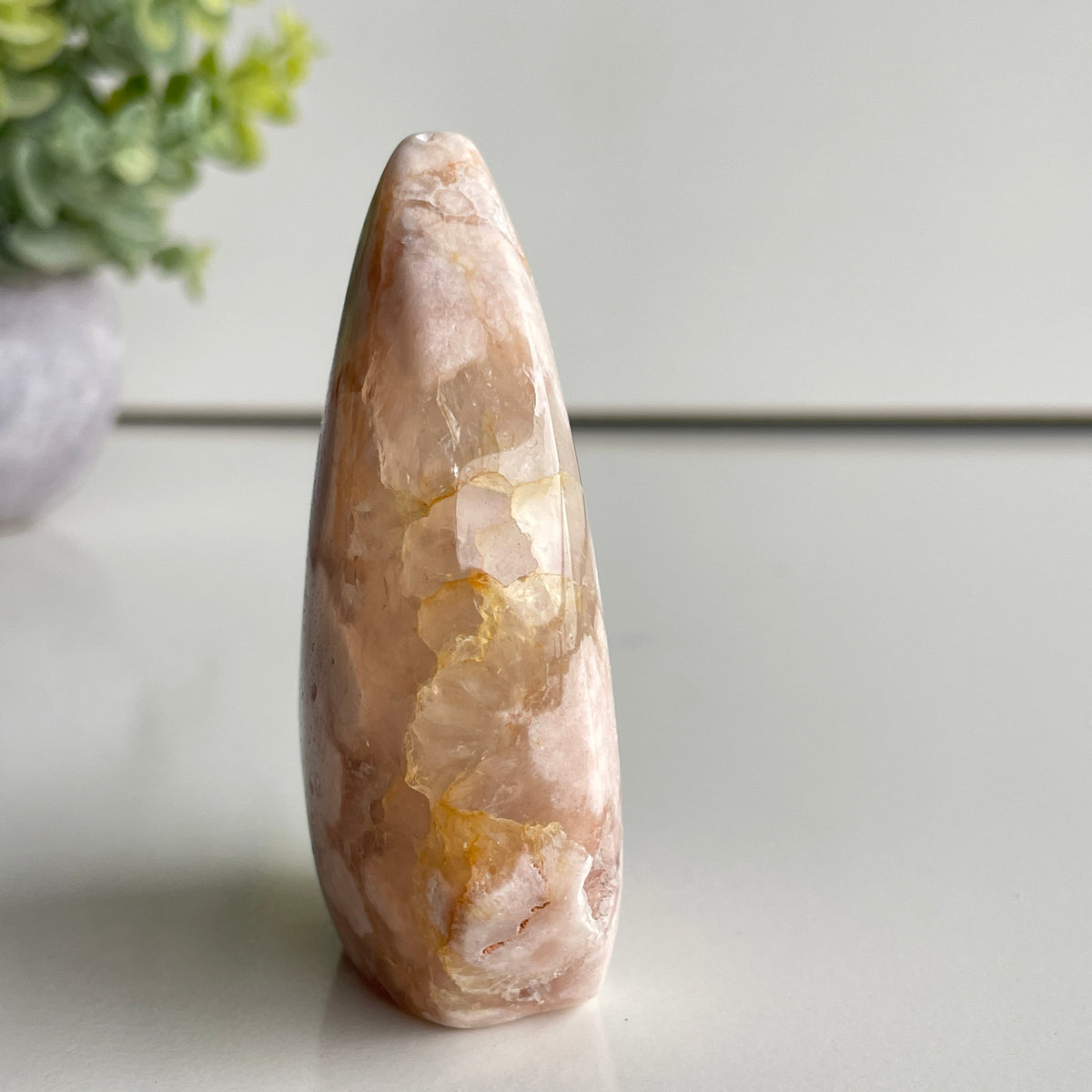 Flower Agate Flame 7.5cm