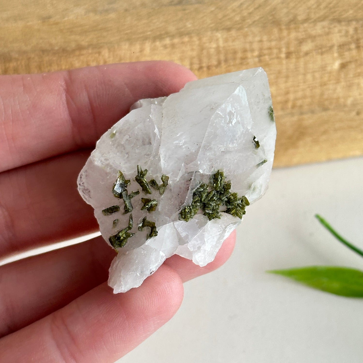 Epidote & Quartz Cluster 20g
