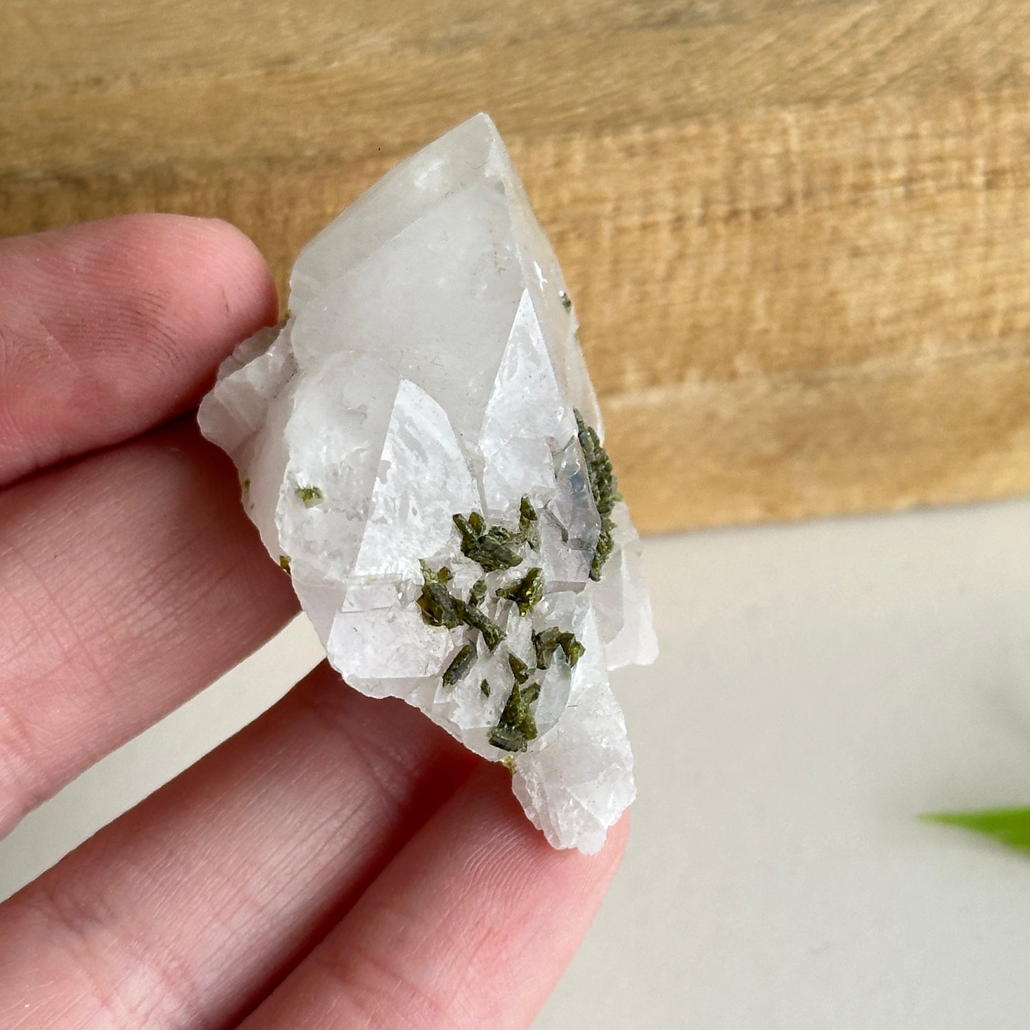 Epidote & Quartz Cluster 20g