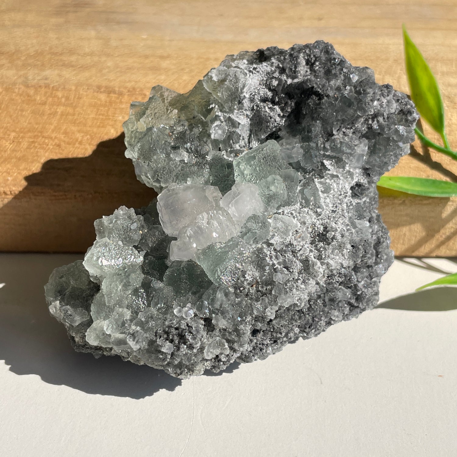 Fluorite Cluster 138g