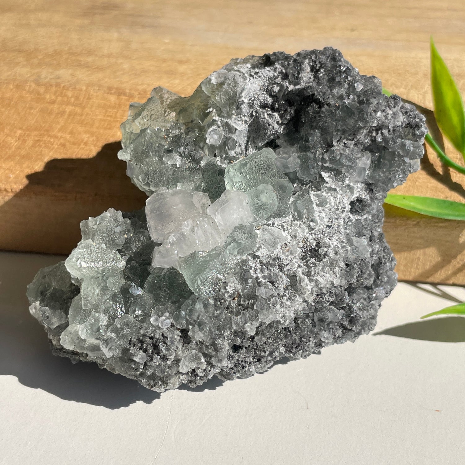 Fluorite Cluster 138g