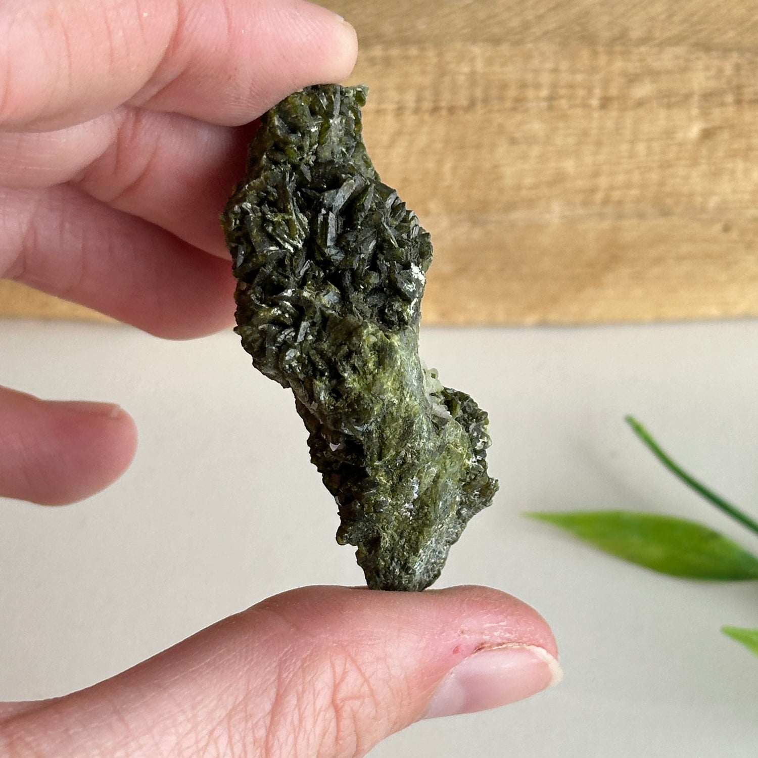 Epidote & Quartz Cluster 18g