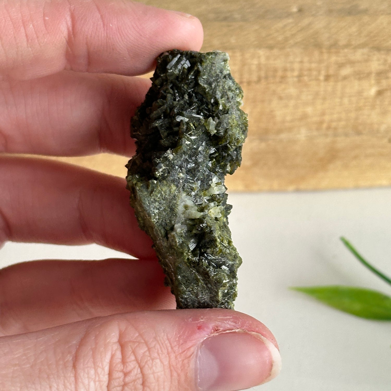 Epidote & Quartz Cluster 18g