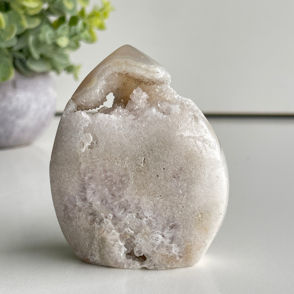 Flower Agate Flame 7.2cm