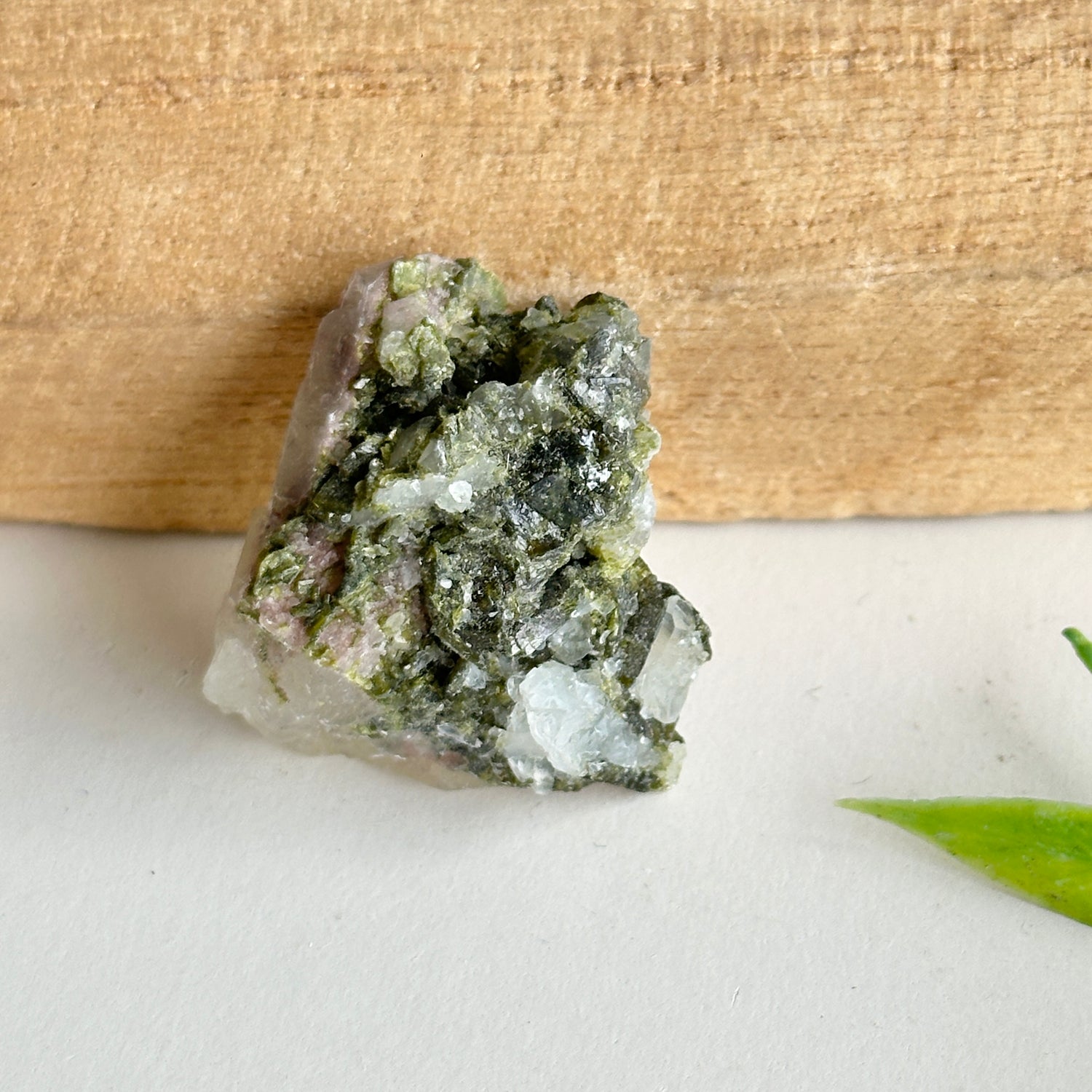 Epidote & Quartz Cluster 14g