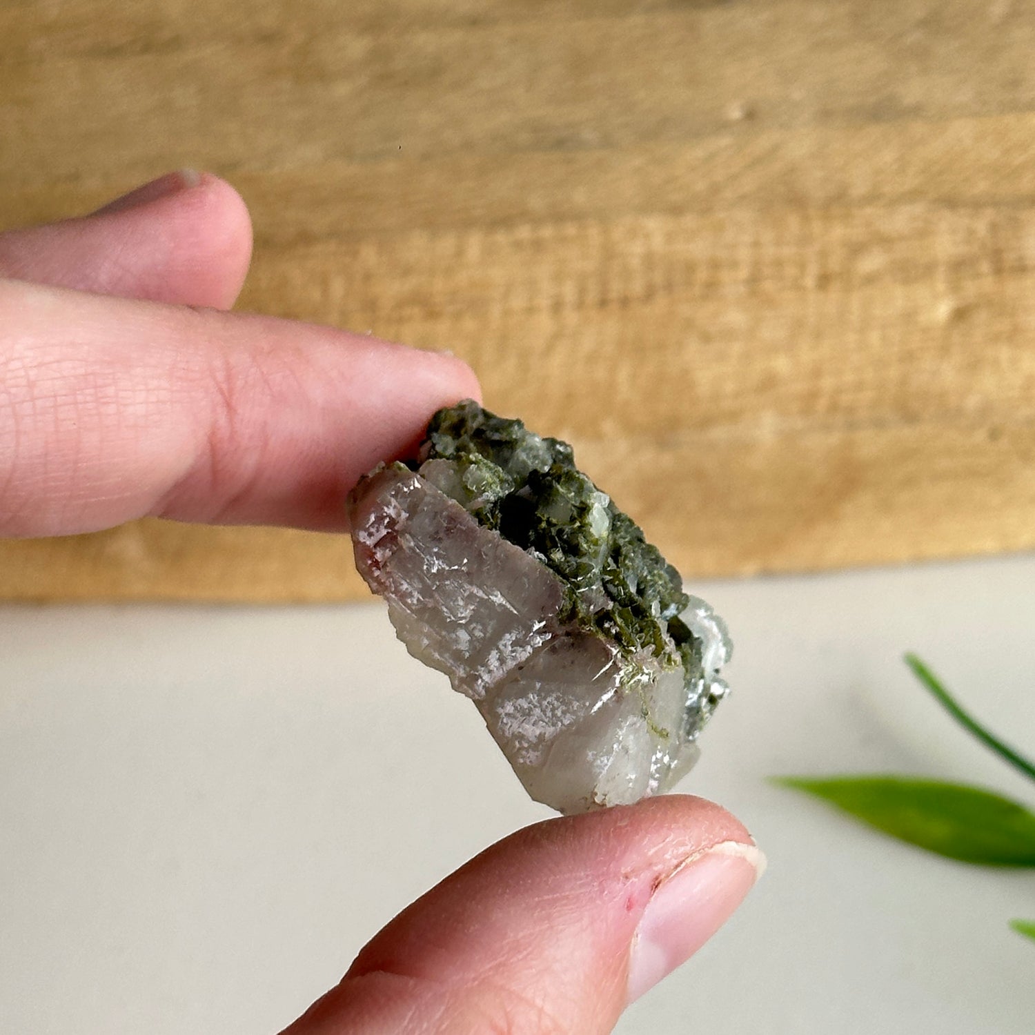 Epidote & Quartz Cluster 14g