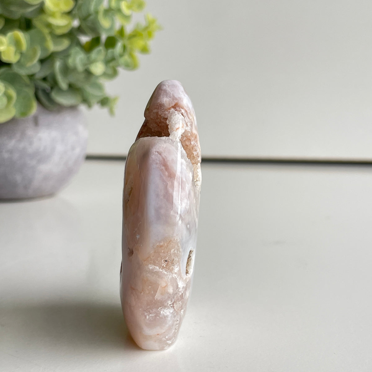 Flower Agate Flame 7.2cm