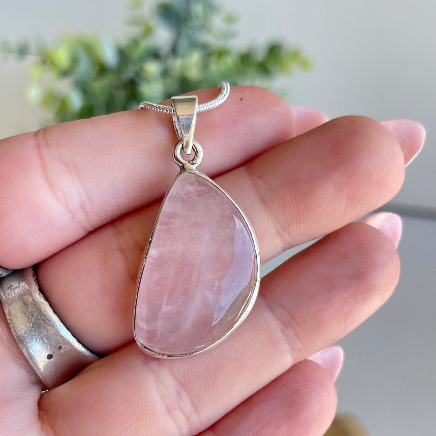 Rose Quartz Pendant