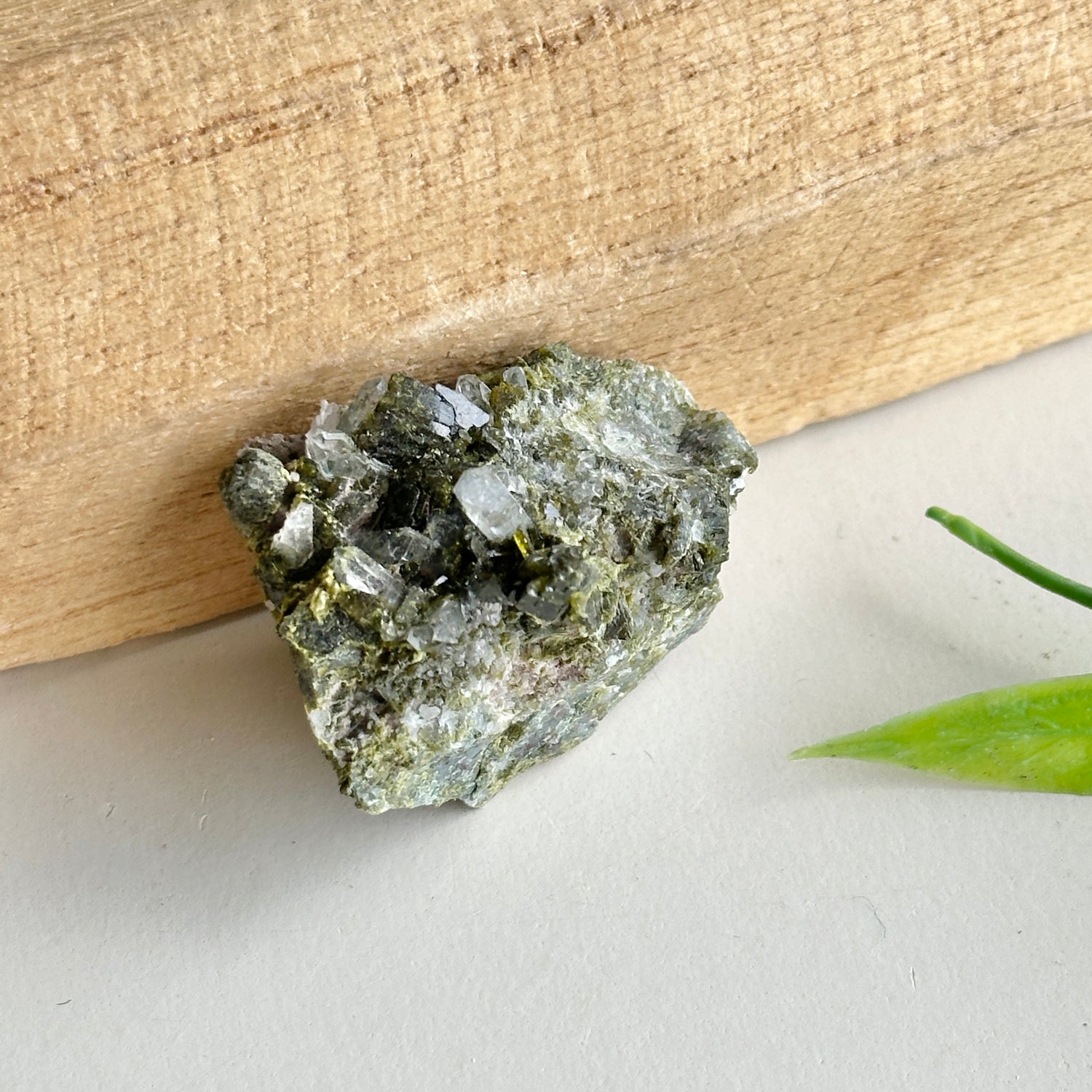 Epidote & Quartz Cluster 12g