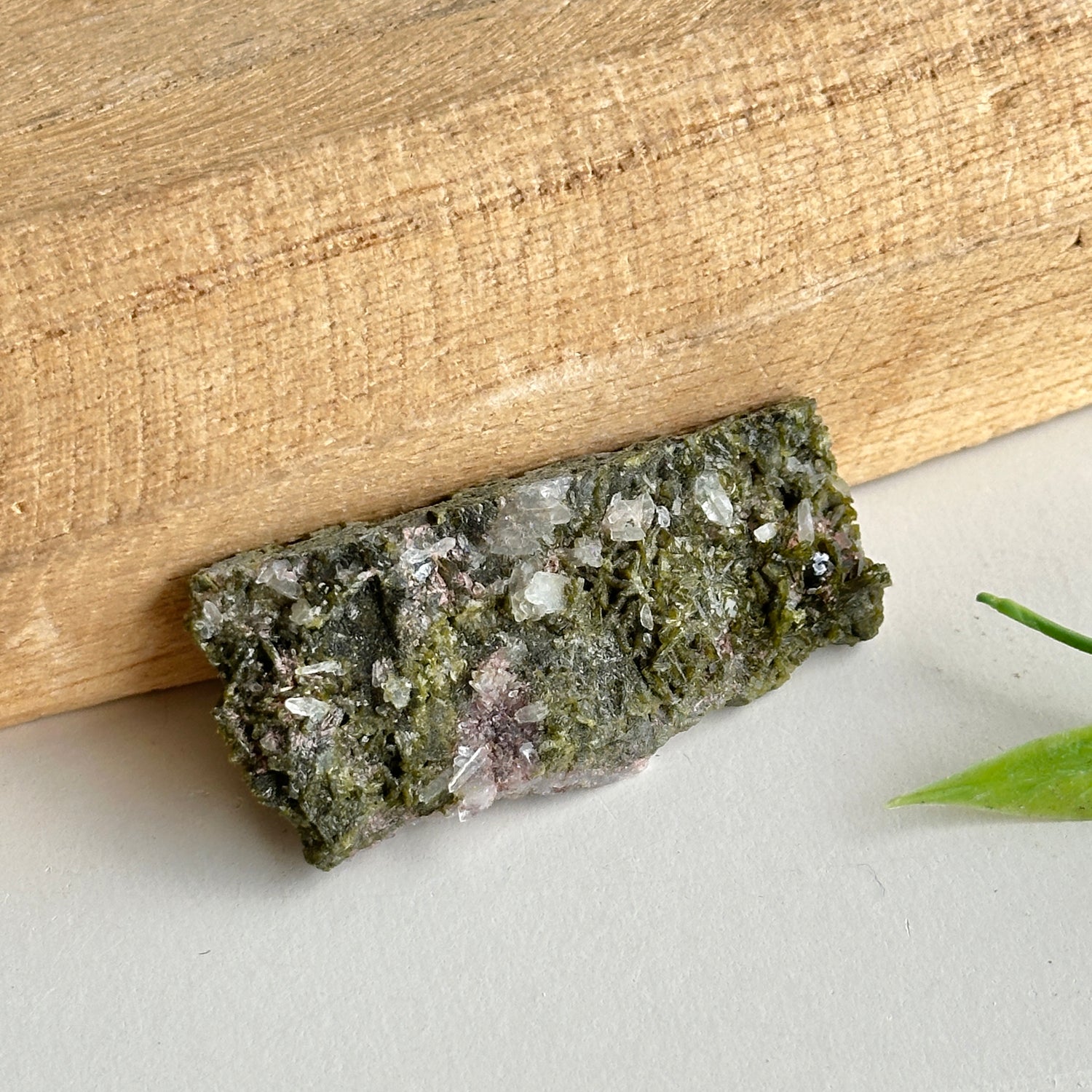 Epidote & Quartz Cluster 12g