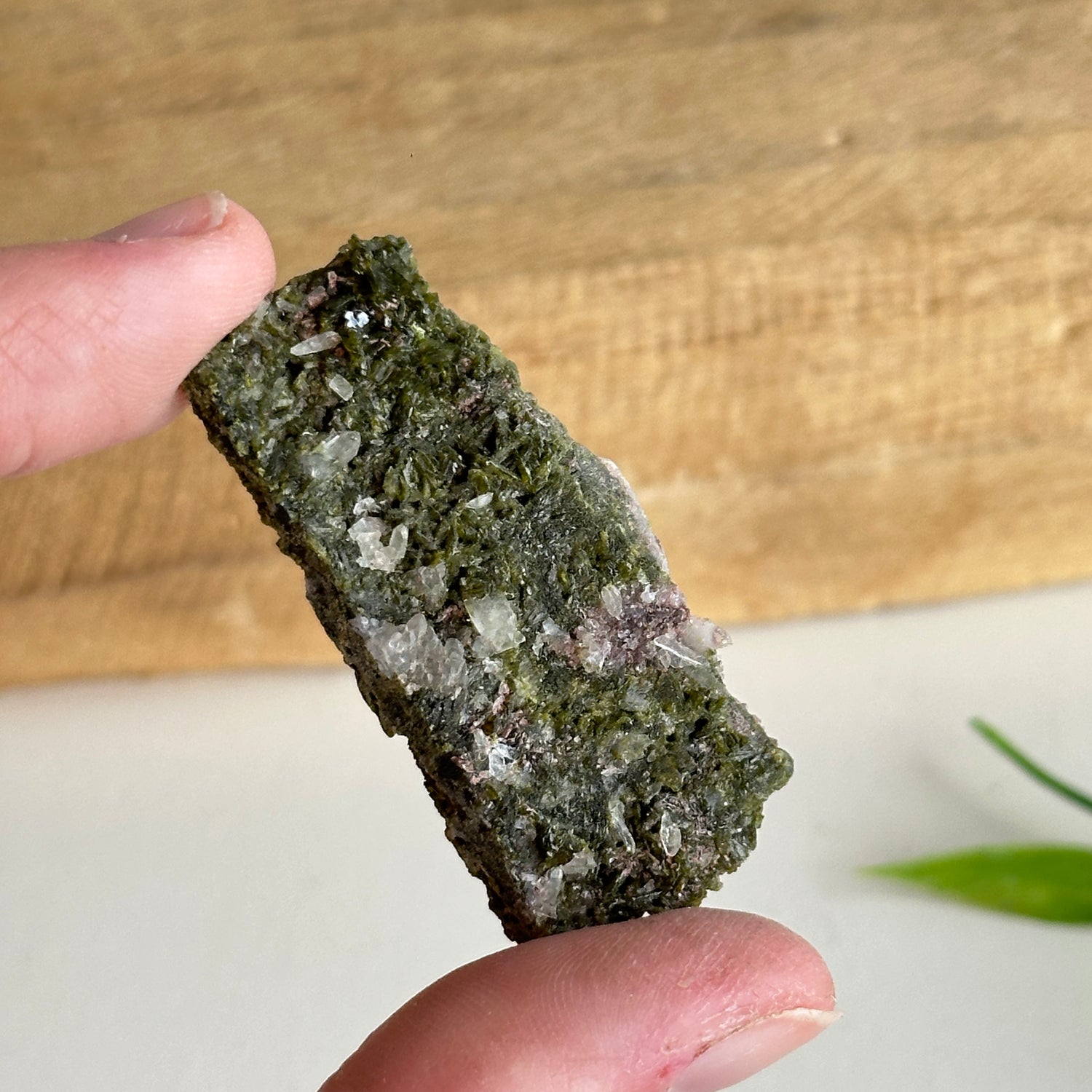 Epidote & Quartz Cluster 12g