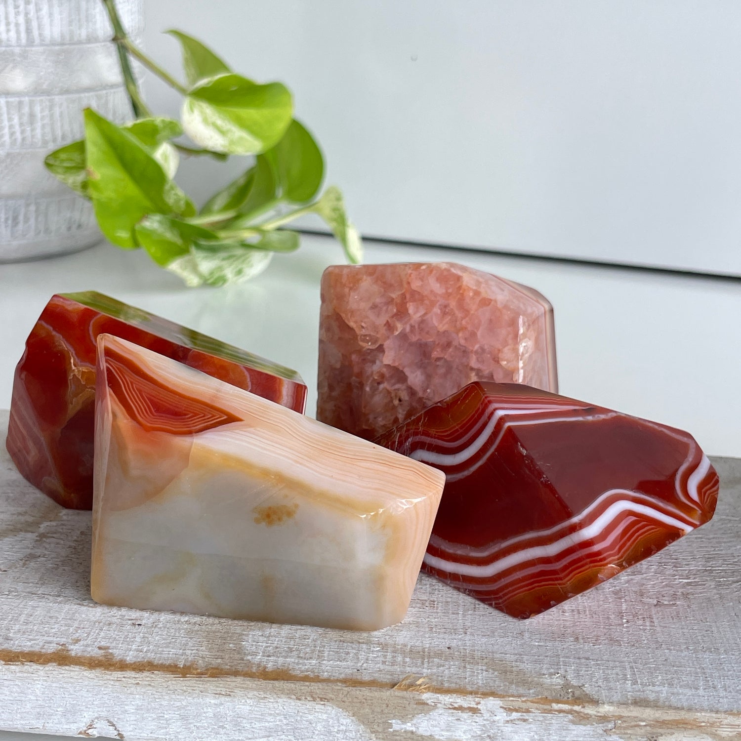Carnelian Freeform Lge