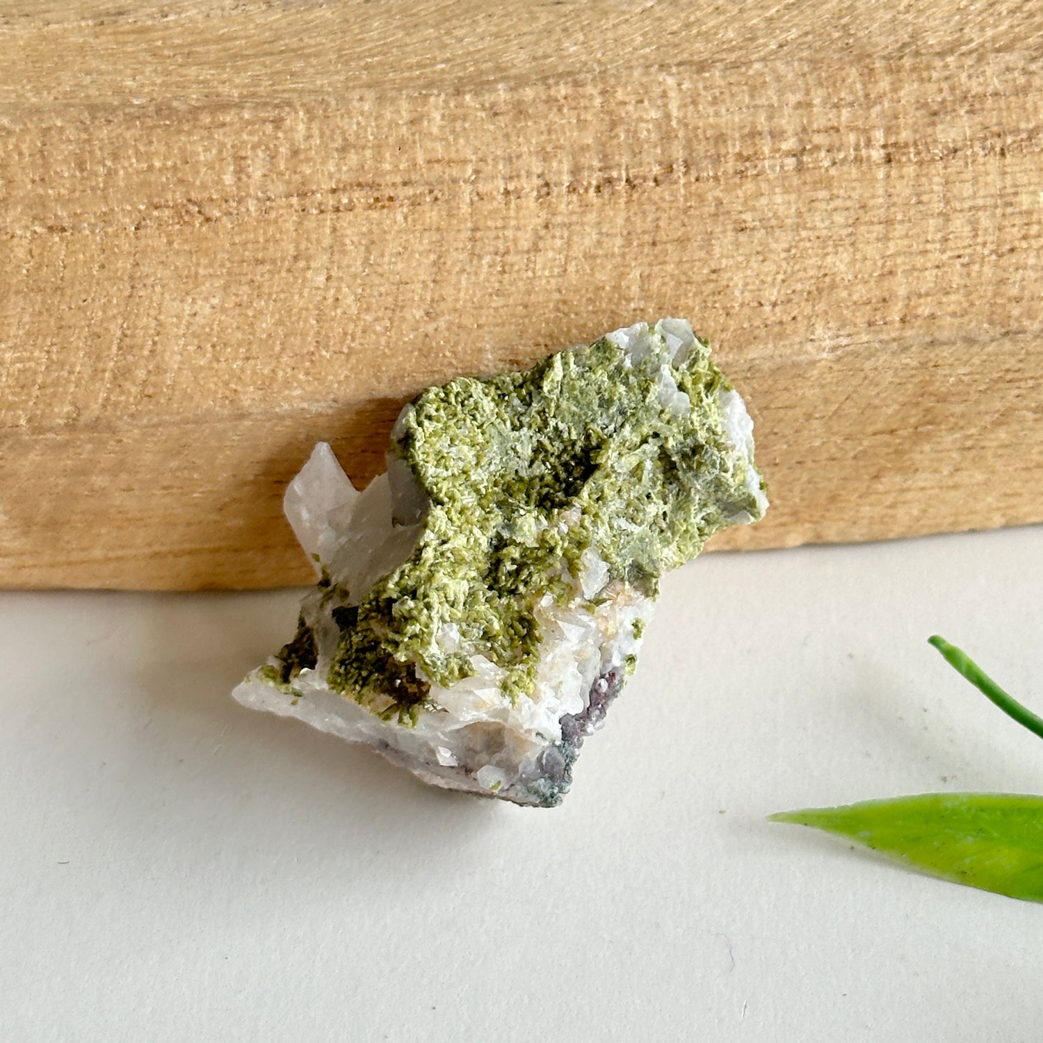 Epidote & Quartz Cluster 14g