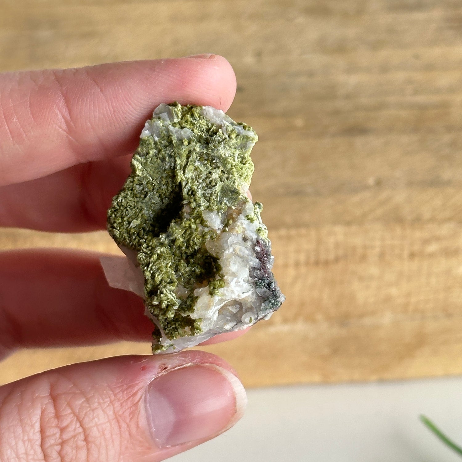 Epidote & Quartz Cluster 14g