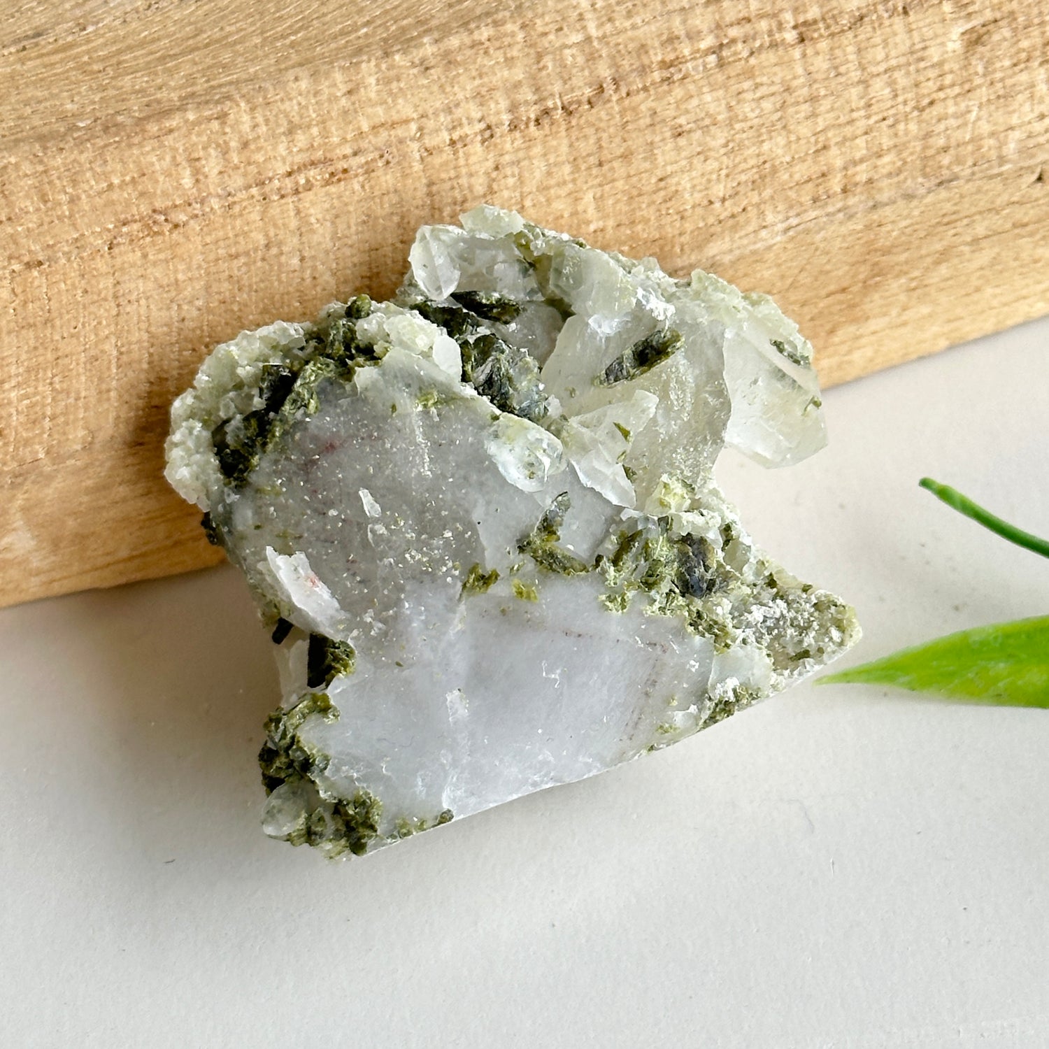 Epidote & Quartz Cluster 32g
