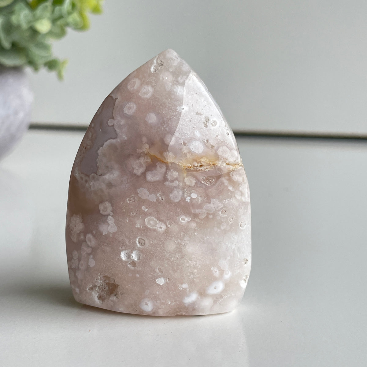 Flower Agate Flame 6.7cm
