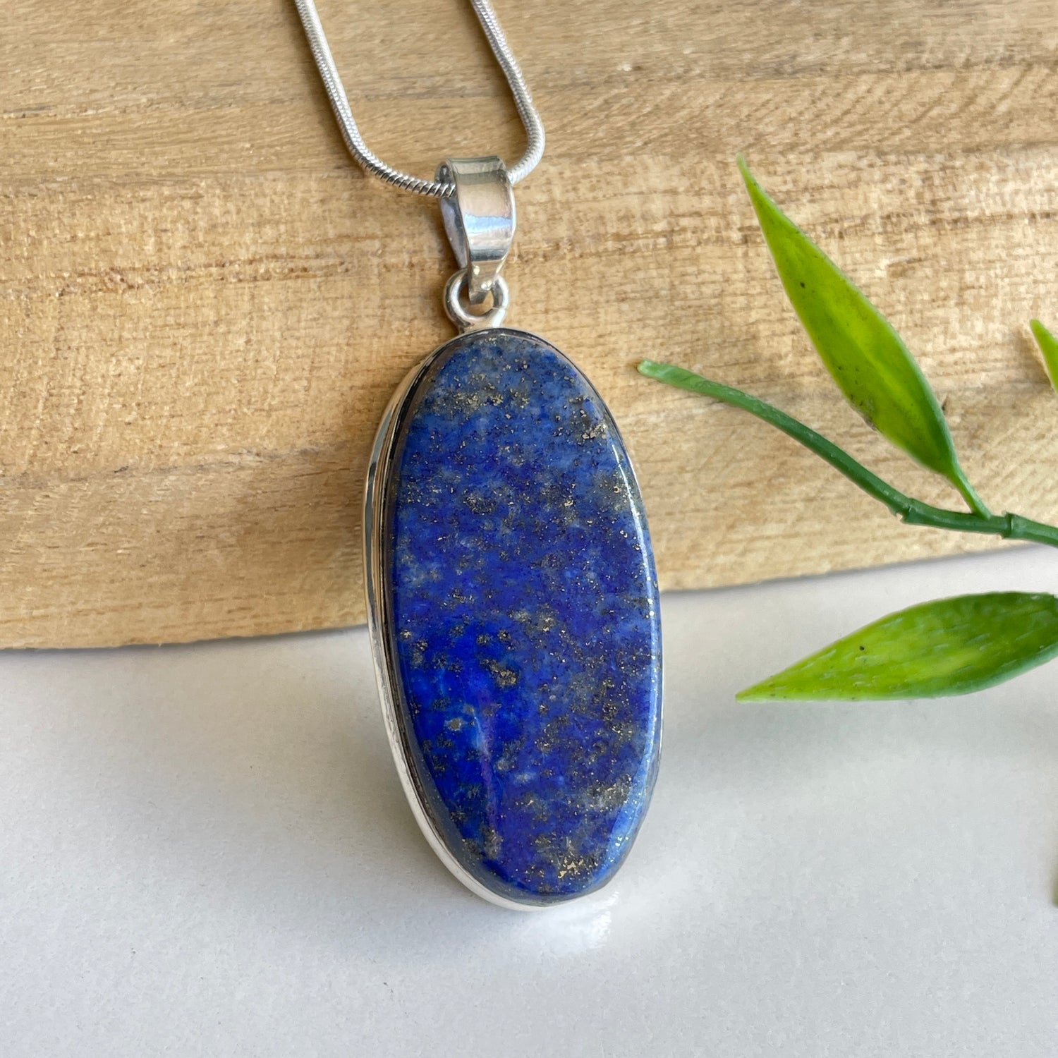 Lapis Lazuli Oval Pendant