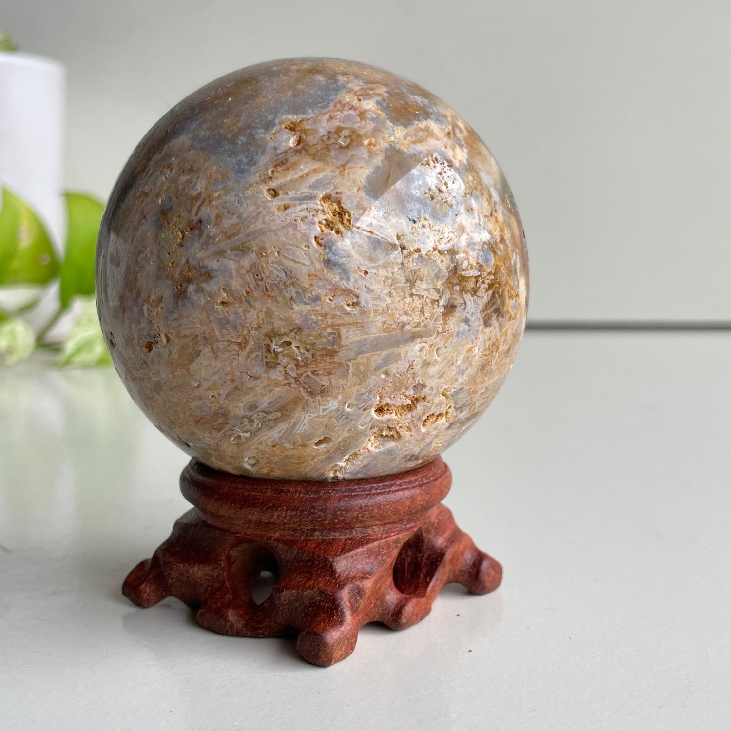 Pink Amethyst Sphere 7.5cm