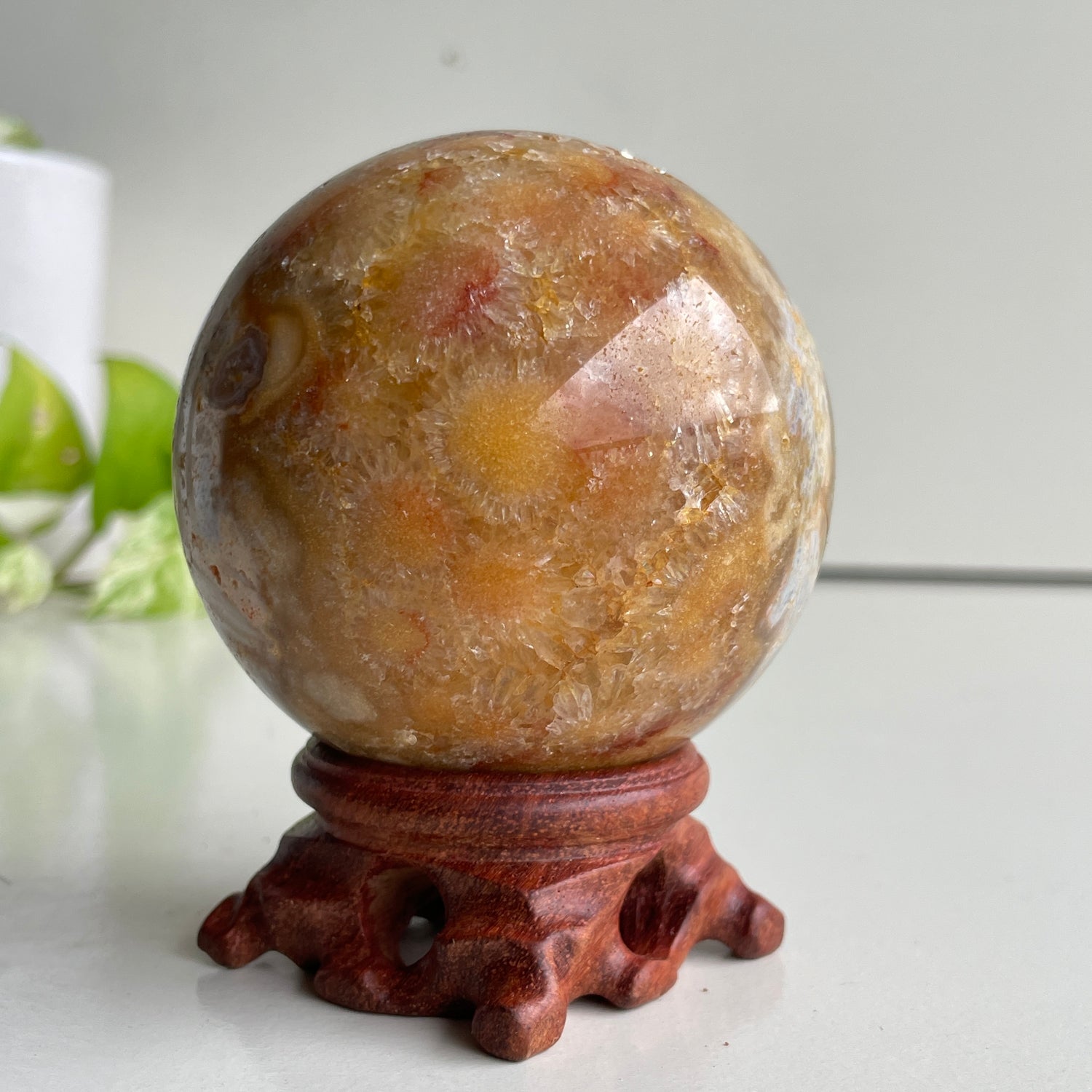 Pink Amethyst Sphere 7.5cm