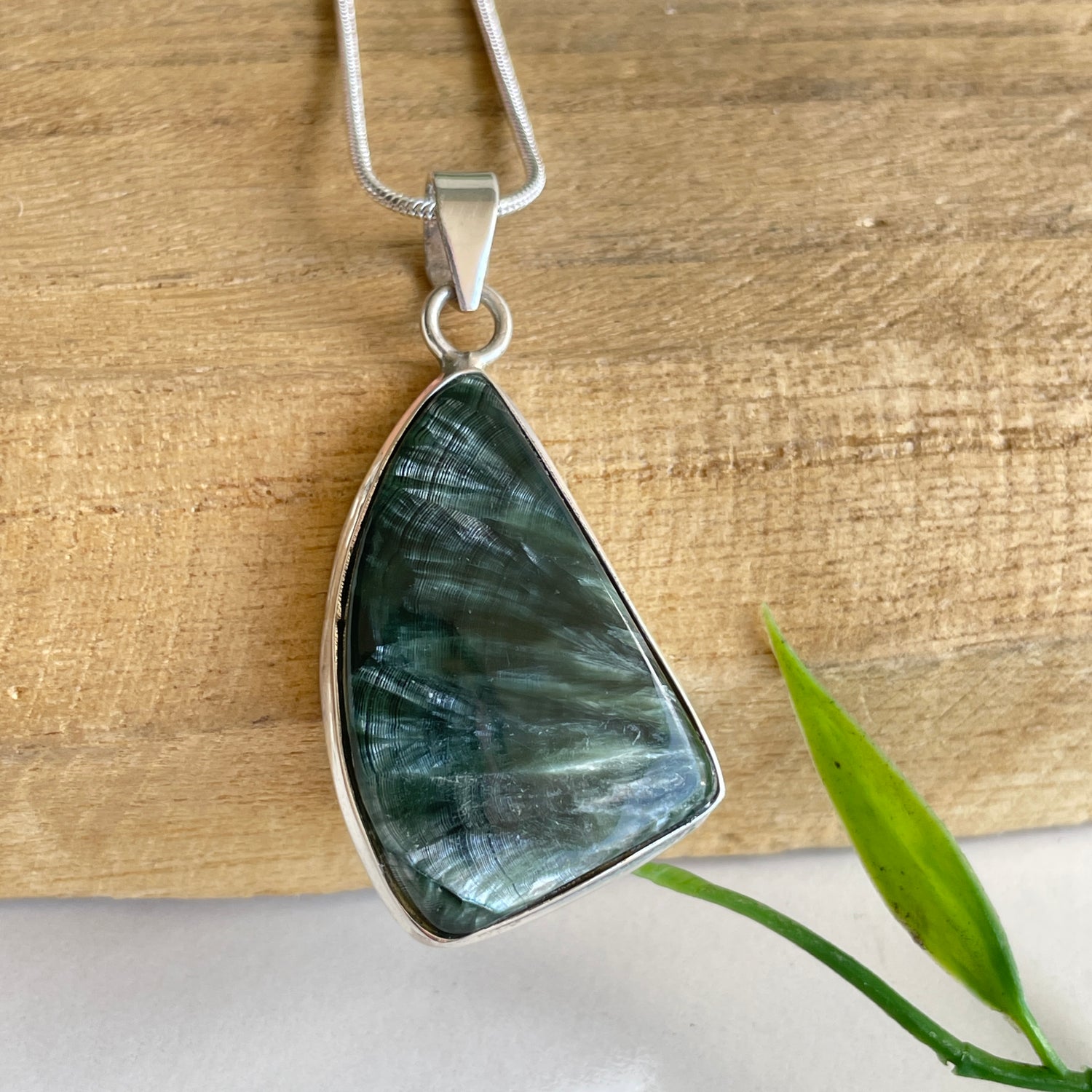 Seraphinite Pendant