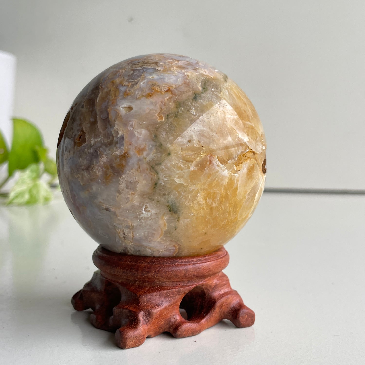 Pink Amethyst Sphere 7.3cm