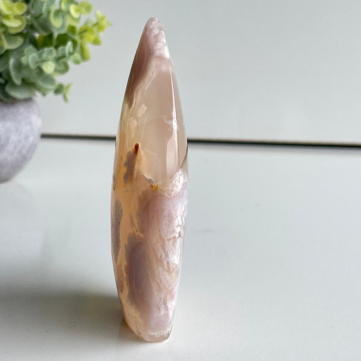 Flower Agate Flame 10.3cm